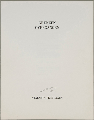 Grenzen, Overgangen, 1983