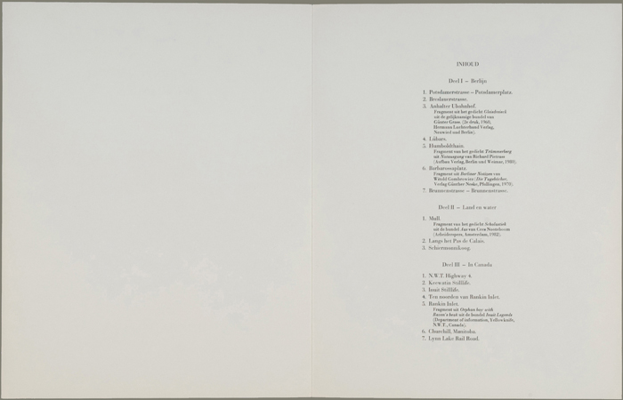 Grenzen, Overgangen, 1983