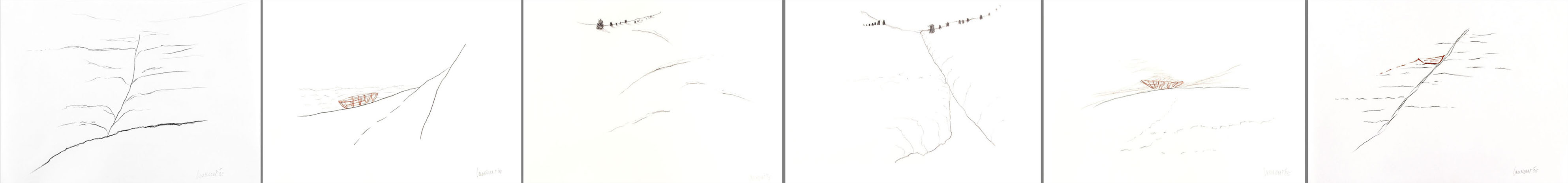 Tekeningen in potlood en krijt (2003) - grote versie