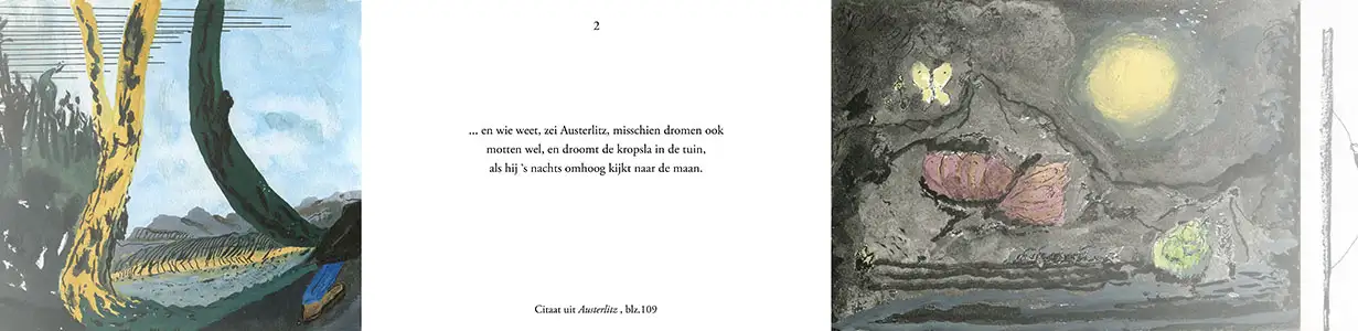 Leporello III - Austerlitz - Vanwege Sebald, 2022